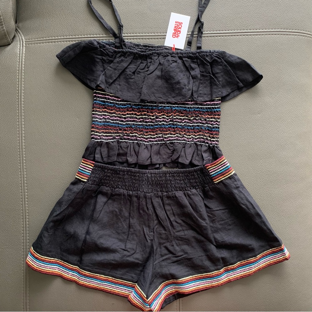 Solid & Striped Short Set - Picture 8 of 14